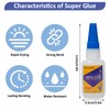 20Gram x 10 Strong Super Glue All Purpose with Anticlog