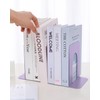 Honagu Bookends, Metal Book Ends, Bookends for Shelves, Book Holder