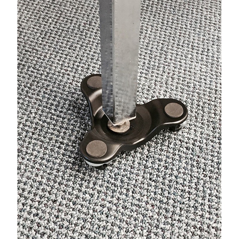 Shepherd Hardware Move-It 9299 6-Inch Steel Tri-Dolly, 200-lb Load Capacity,