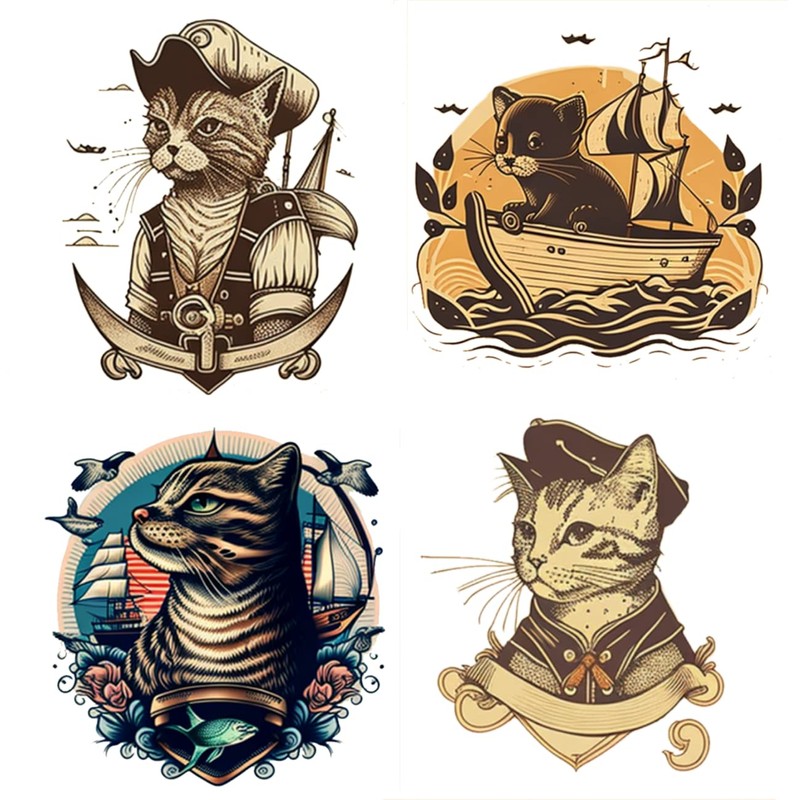 Animal Sailor Tattoos