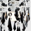 Elegant Chandelier Design Ceiling Pendant Light Shade with Beautiful Black
