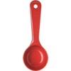 Carlisle 492405 Solid Short Handle Portion Control Spoon, 2 oz,