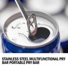 Mighty Mini Bar, Ultra Minimalist Slim Prybar Multitool, Portable Multitool