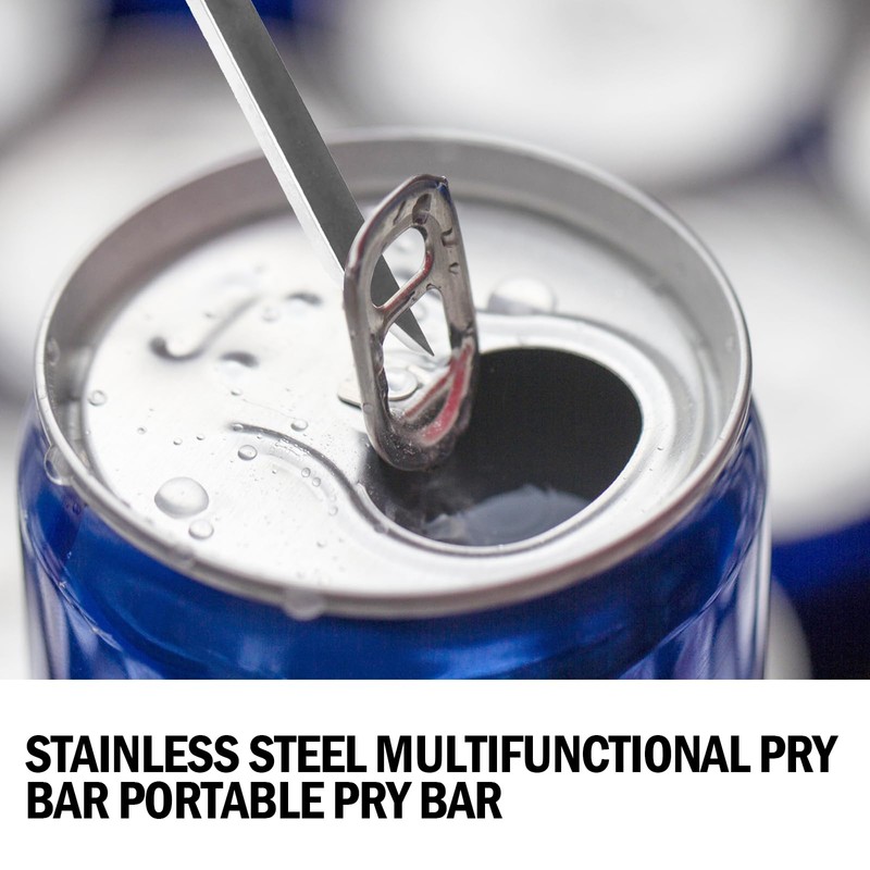 Mighty Mini Bar, Ultra Minimalist Slim Prybar Multitool, Portable Multitool