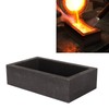 5000g Capacity High Purity Graphite Crucible Metal Refining Mould Ingot