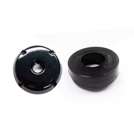 Gbodyparts 81-87 Buick Regal Grand National Manual Antenna Bezel w/ 4 Point Nut Combo BLACK