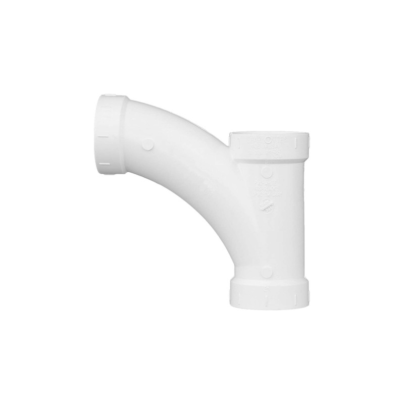 CHARLOTTE PIPE 2 DWV Comb WYE & 1/8 Bend ONE