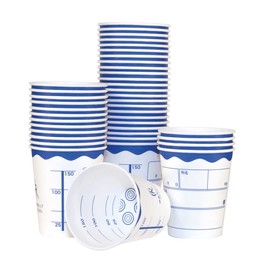First Rate FR-222U-50 Inspection Cup, 7 oz (205 ml), Blue, 50 Pieces, First Late