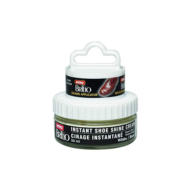 Moneysworth & Best Instant Shoe Shine Cream Kit, White, 50