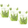 Pack of 3 Large Scented Sachets Lily of the Valley