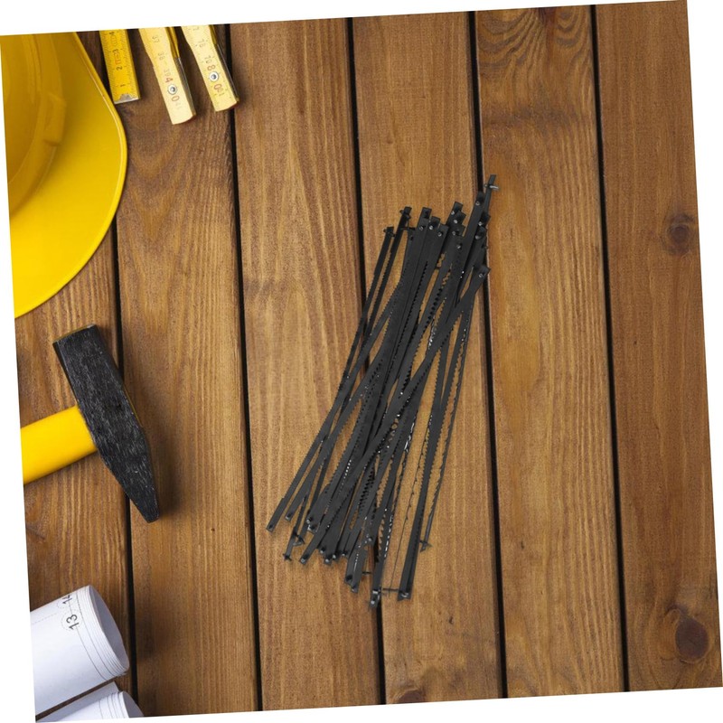 Gadpiparty 24pc Woodworking Hacksaw Blades Cutting Blades for Metal and