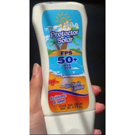 Bloqueador Para Niños Y Adultos 400ml Protector Solar FPS 50+ Filtro UV Facial Y Corporal A Prueba De Agua Bella Piel I Para Playa