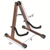 DOMMI Wood Electric Guitar Stand With Non-Slip Rubber and Soft