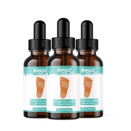 Rangii (3 Pack) Rangii Drops, Rangii Nourishing Drops for Healthy Skin & Nails (90 ML)