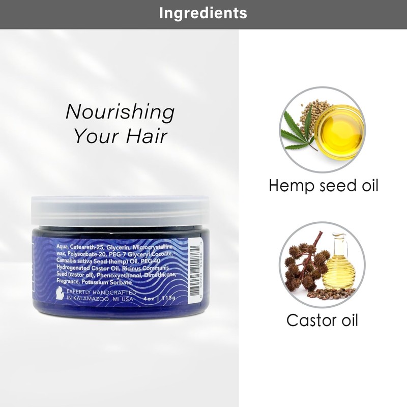 SAMSON'S HAIRCARE Foster the Hair Gel Pomade – High Hold,