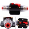 12V DC 40A Circuit Breaker Set Manual Reset Waterproof Circuit