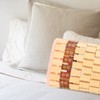 Healvian Bamboo Sauna Headrest Pillow Cooling Bed Pillows Wood Sauna