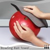 2 Pieces Bowling Accessories Bowling Towel Microfibre Bowling Cloths for