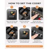 Vewaci Wall-Mounted Lock Box for Keys with Code, Large Capacity