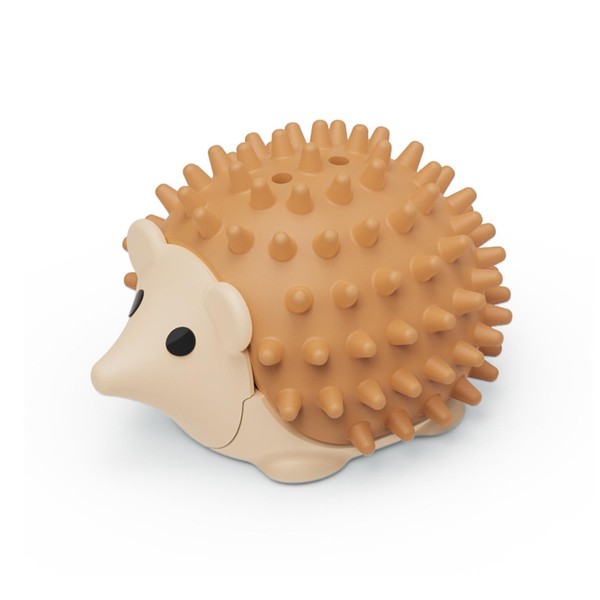 Naiadiy Multi-Functional Interactive Cat Toy, Hedgehog Scratcher with Replaceable Catnip