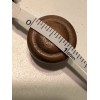 1 Vtg Drawer Cabinet Knob Pull Brass Wood Canada Restoration