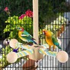 360° Rotating Bird Toy, Rotating Bird Perch, Parrot Toy, Bird