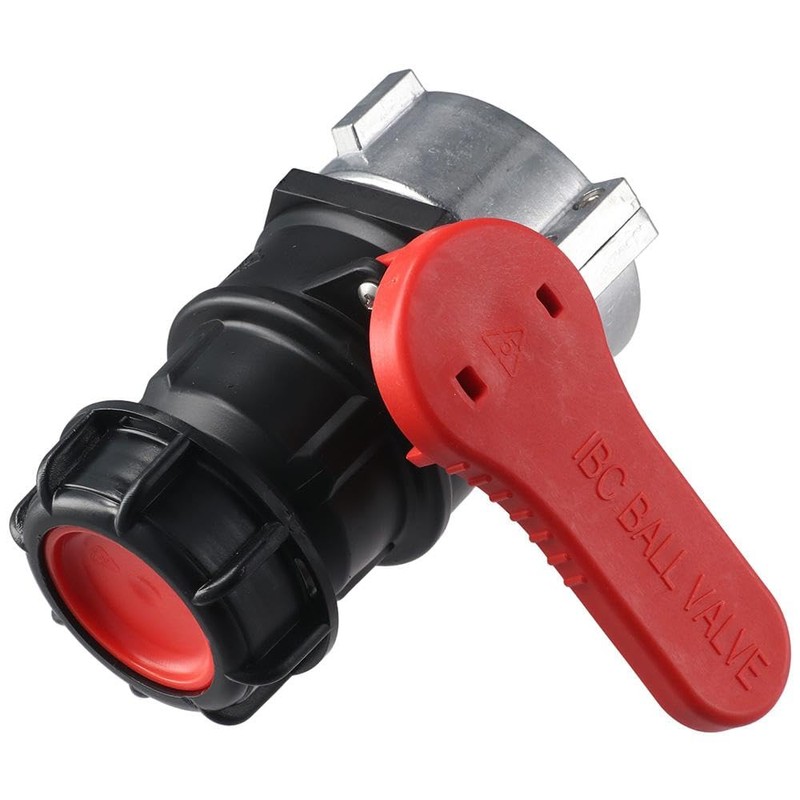 SHUATI 75mm IBC Tote Tank Adapter Ball Valve,Chemical Drum Valve,Tonne