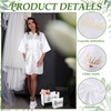 Bridesmaid Party Robes Set,Bride Slippers White Wedding Robes Bridal Bridesmaid