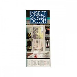 Kole OF984 Magnetic Screen Door Hardware, White