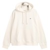 GANT Women's Shield Hoodie, Eggshell