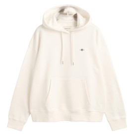 GANT Women's Shield Hoodie, Eggshell