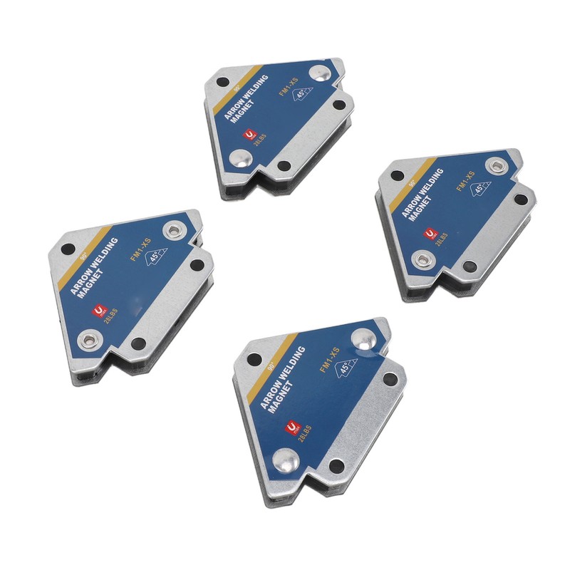4PCS Magnetic Welding Positioner Ferrite 28lb 90 Degree Multi Angle