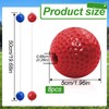 HA BIN 8 Stücke Golfbälle Leiter-Golfball, Leiter-Golfball für Wurfspiel, Leitergolf