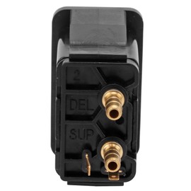 Air Spring Activation Switch, Electric Cab Seat Air Lift Valve Switch Push to Snap Tab ON Off ON Air Ride Suspension Control Switch Compressor Accessory for Motorcycle Car Truck