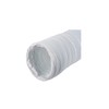 Blauberg UK BLAUFLEX PVC/127/3 Plastic PVC Tumble Dryer Hose Duct