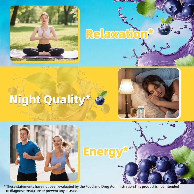 Cortisol Supplements Gummies for Women - Cortisol Manager for Stress