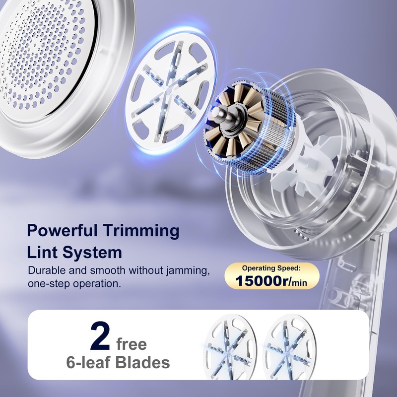 DBC Fabric Shaver and Lint Remover, Sweater Shaver with 3-Speeds