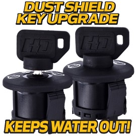 HD Switch Starter Ignition Key Switch 04974300 w/Protective Umbrella Key Fits Ariens Gravely Ikon Ikon-X Ikon-XL Ikon-XD Onyx ZT XL 42 52 60 ZTX42 ZTX52 ZTXL42 ZTXL52 ZTXL60 KeySwitch w/2 Keys