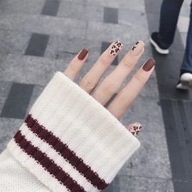 Nail Tips, 24 Pieces, 3D Harajuku, Japanese Style, Nail Tip, Popular, Dreamy, Coming-of-Age Ceremony, Handmade, Beautiful Decoration, Wedding Nail Cute