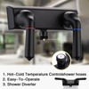 Camper Shower Dual Faucet, RV Shower Faucet Replacement,RV Shower Faucet