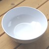 Nagao Tsubamesanjo CS-15W Unbreakable White Tableware, Ramen Enburi 8.3 inches