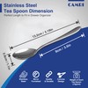 CAMRI Teaspoons Set of 6-13.2 cm / 5.19 in, Stainless
