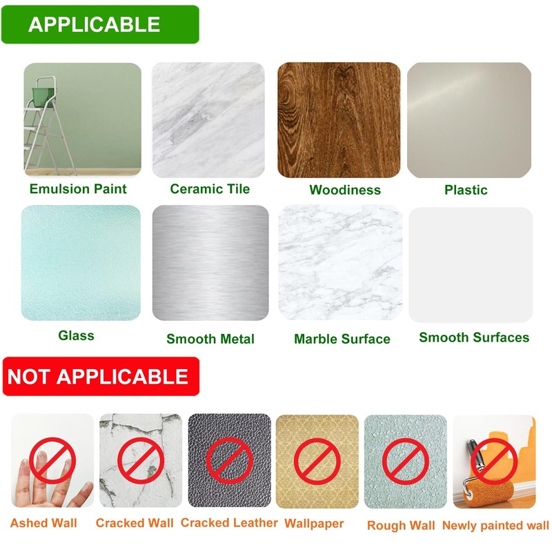 Picture Hanging Strips 24-Pairs (48 Strips),Picture Hanger Kit, Removable Damage