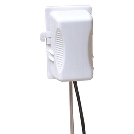 KidCo Outlet Plug Cover S211, White, Baby Safety Electrical Outlet Cover Box Childproof Large Plug Cover for Babyproofing Outlets Easy to Install & Use