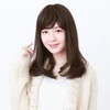 Long Hat Heat Resistant Dark Brown