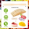 Ktxaby 300Pcs Mini Bamboo Appetizer Forks,8.9cm Disposable Mini Fork for