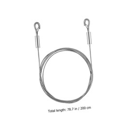 TEHAUX 1 Set Adjustable Picture Hanging Kit Wire with Double Hooks Versatile for Home Decor Easy Installation for Frames Mirrors More