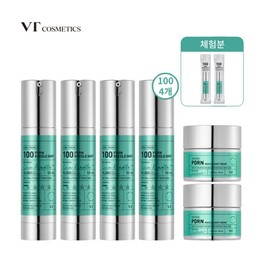 VT PDRN Riddle Shot 100 50ml x 4 + Cream 50ml x 2 + ( / 브이티 VT PDRN 리들샷 100 50ml 4개 + 크림 50ml 2개 + (