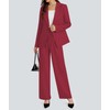 Casly Lamiit Womens Sets 2 Piece Outfits Business Casual Pantsuit