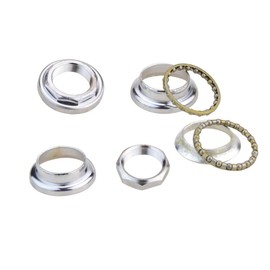 GOOFIT 28mm Motorcycle Steering Pressure Ball Direction Column Bearing Steel Bowl Replacement For 110cc-125cc motorbike